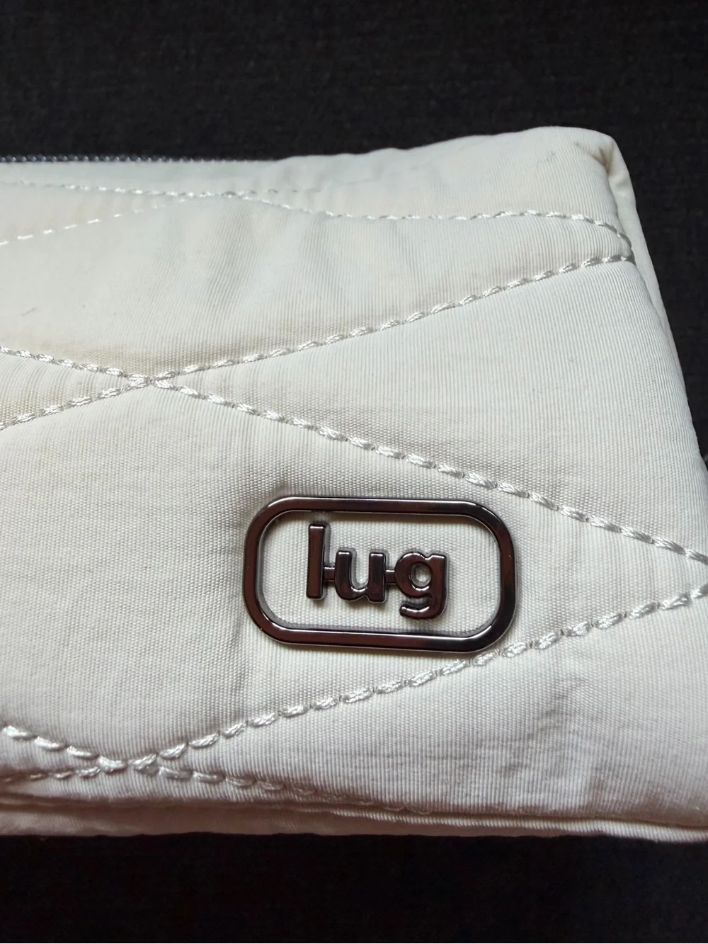 Lug Jib CloudGo Zip Pouch Bag – Macadamia (Cream Beige White Bone)